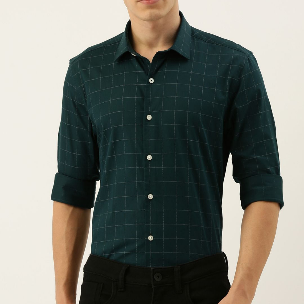 Combo Pack of 3 Men’s Formal Shirts – Stylish & Versatile Collection (Half & Full Sleeves, With/Without Pockets) (FS-81)