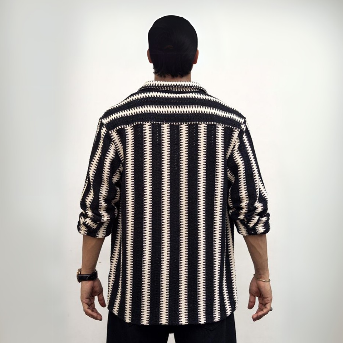 3 Pack Men's Crochet Shirts | Unique Patterns, Ultimate Comfort, Effortless Style| SC-07