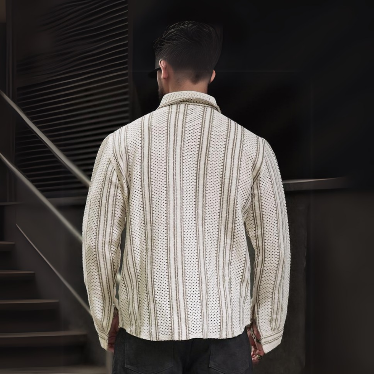 3 Pack Men's Crochet Shirts | Unique Patterns, Ultimate Comfort, Effortless Style| SC-07