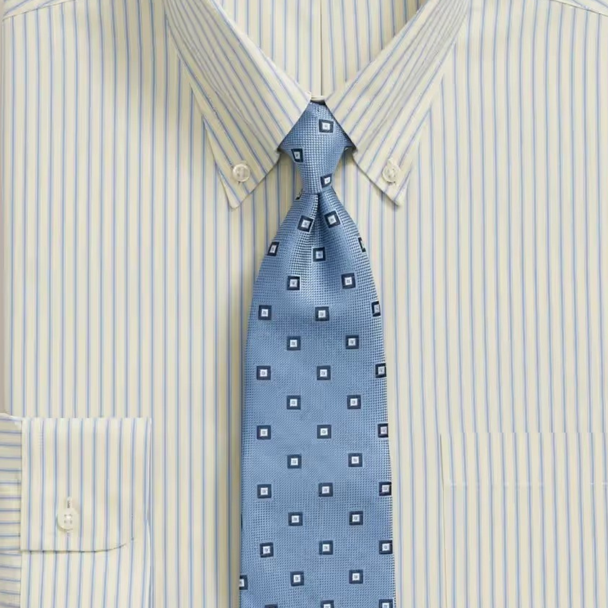 Classic Striped Shirt – Imported, 100% High Quality, Full/Half Sleeve with Pocket | SS-08