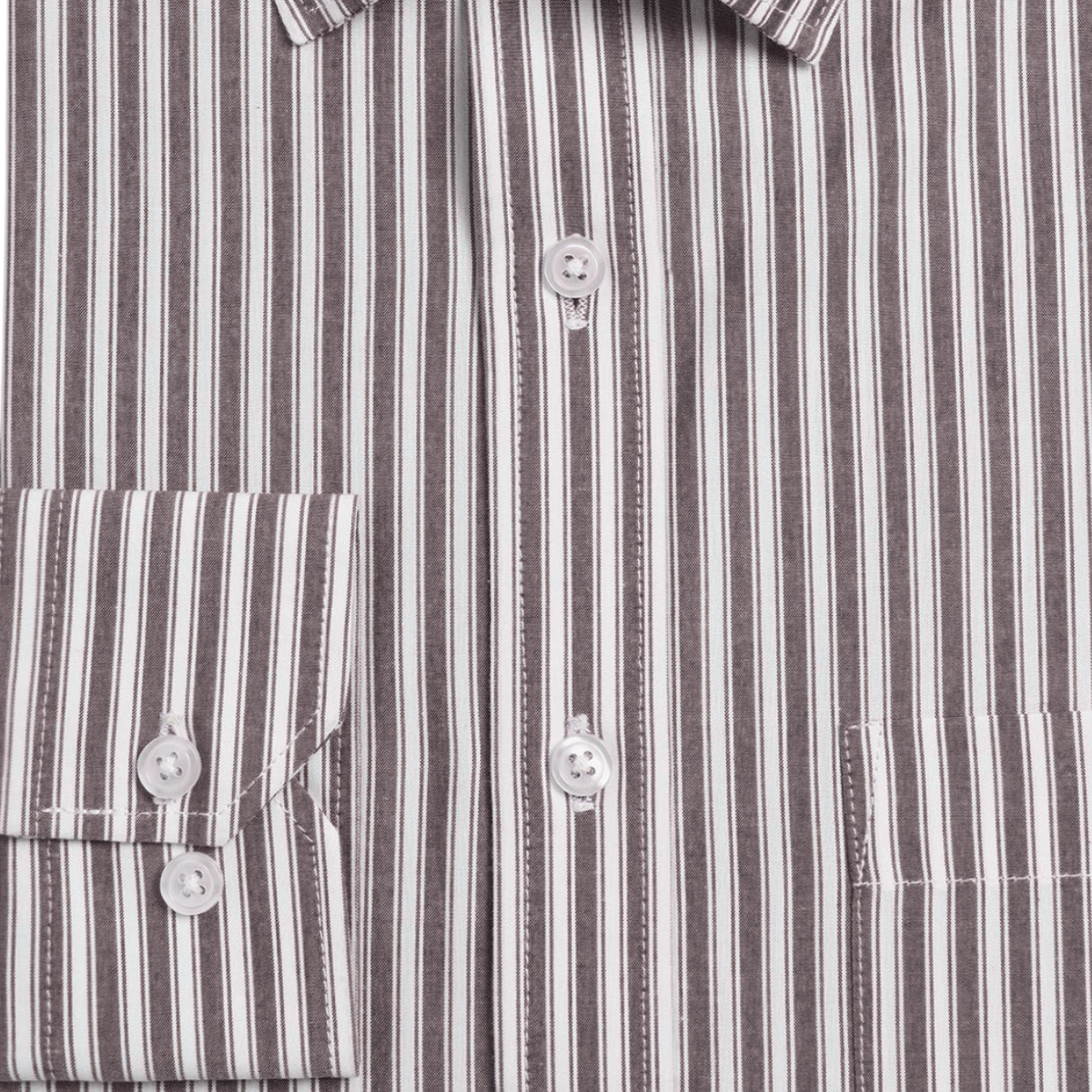 Classic Striped Shirt – Imported, 100% High Quality, Full/Half Sleeve with Pocket|SS-10