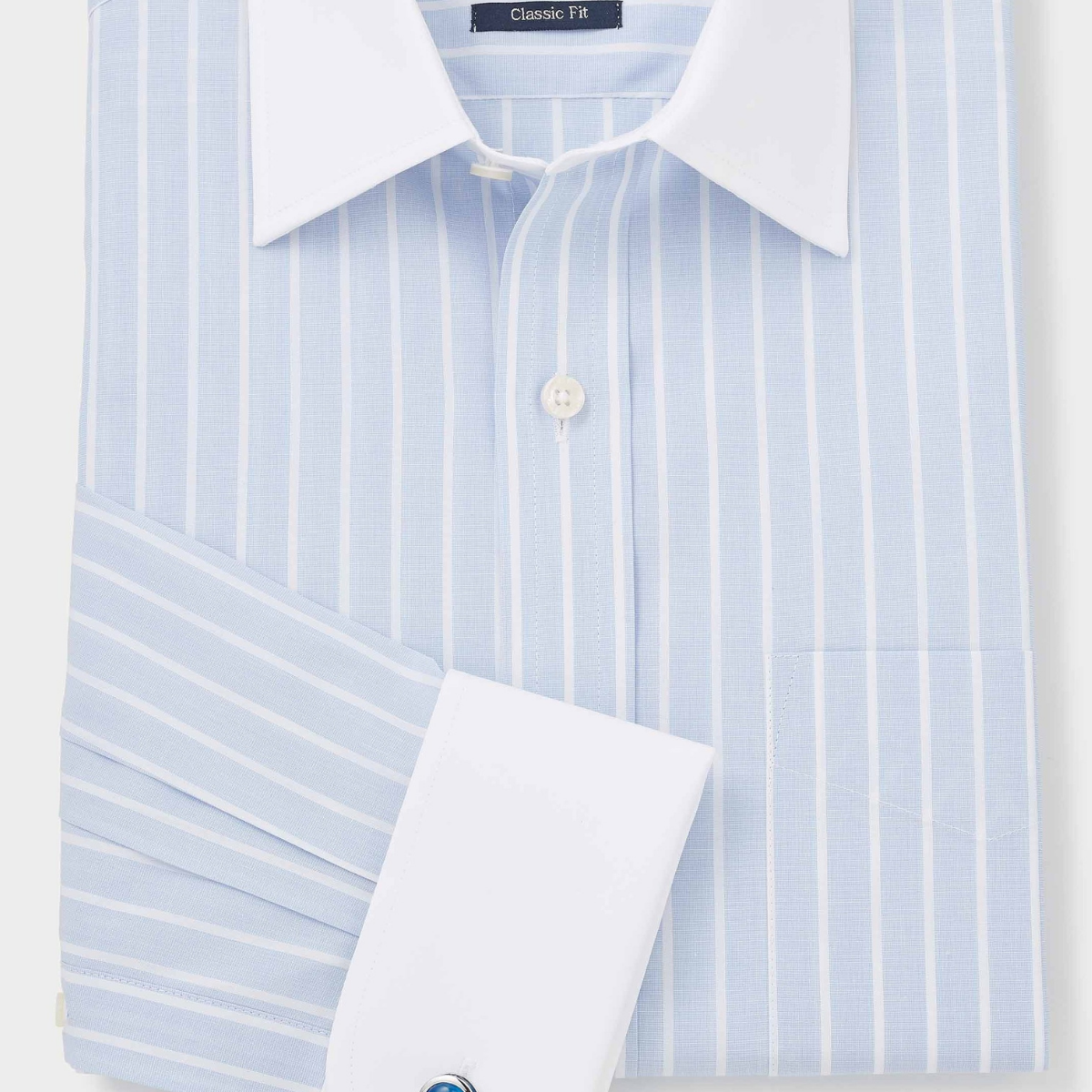 Classic Striped Shirt – Imported, 100% High Quality, Full/Half Sleeve with Pocket |SS-03