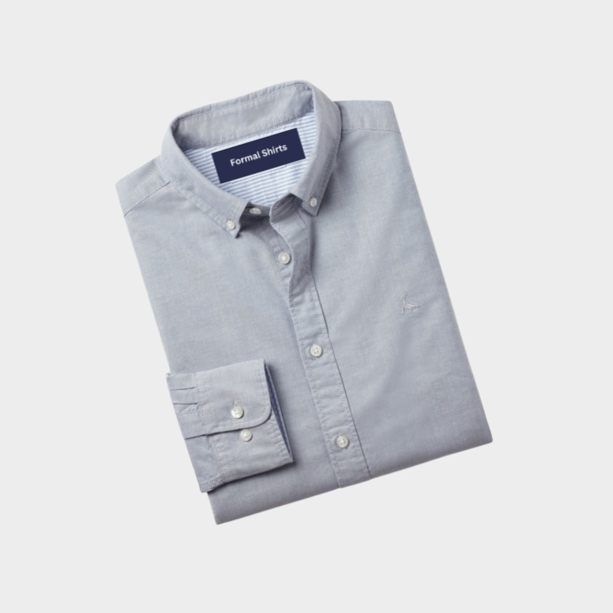 Premium Imported 100% High Quality Cotton Formal Men’s Plain/Solid Shirts| Full/Half Sleeve | With Pocket | (FS-143)