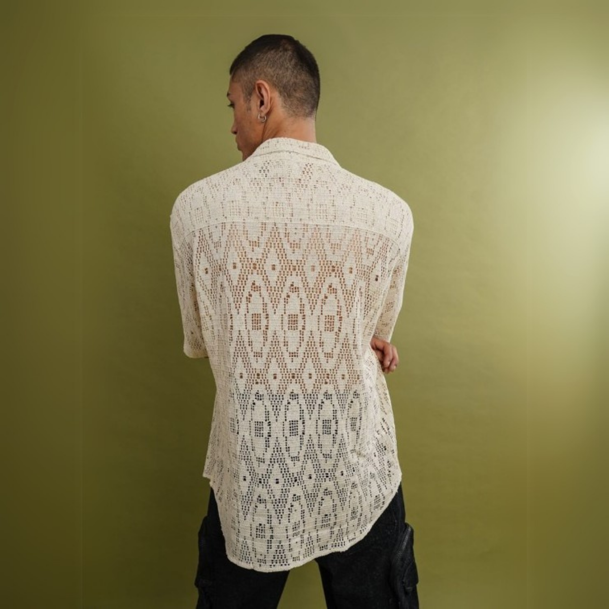 3 Pack Men's Crochet Shirts | Unique Patterns, Ultimate Comfort, Effortless Style| SC-09