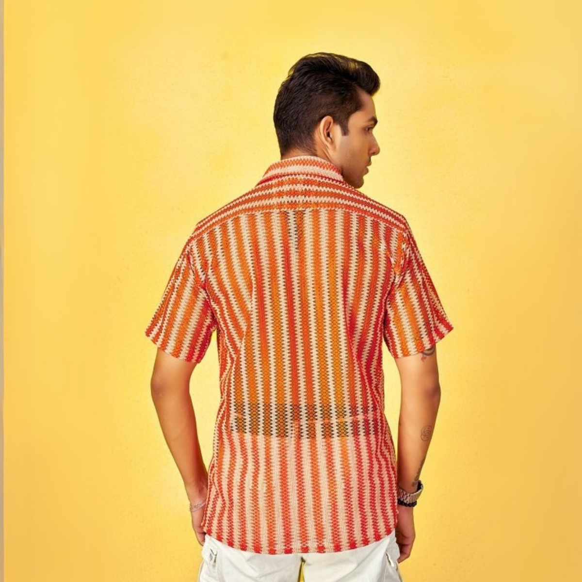 3 Pack Men's Crochet Shirts | Unique Patterns, Ultimate Comfort, Effortless Style| SC-03