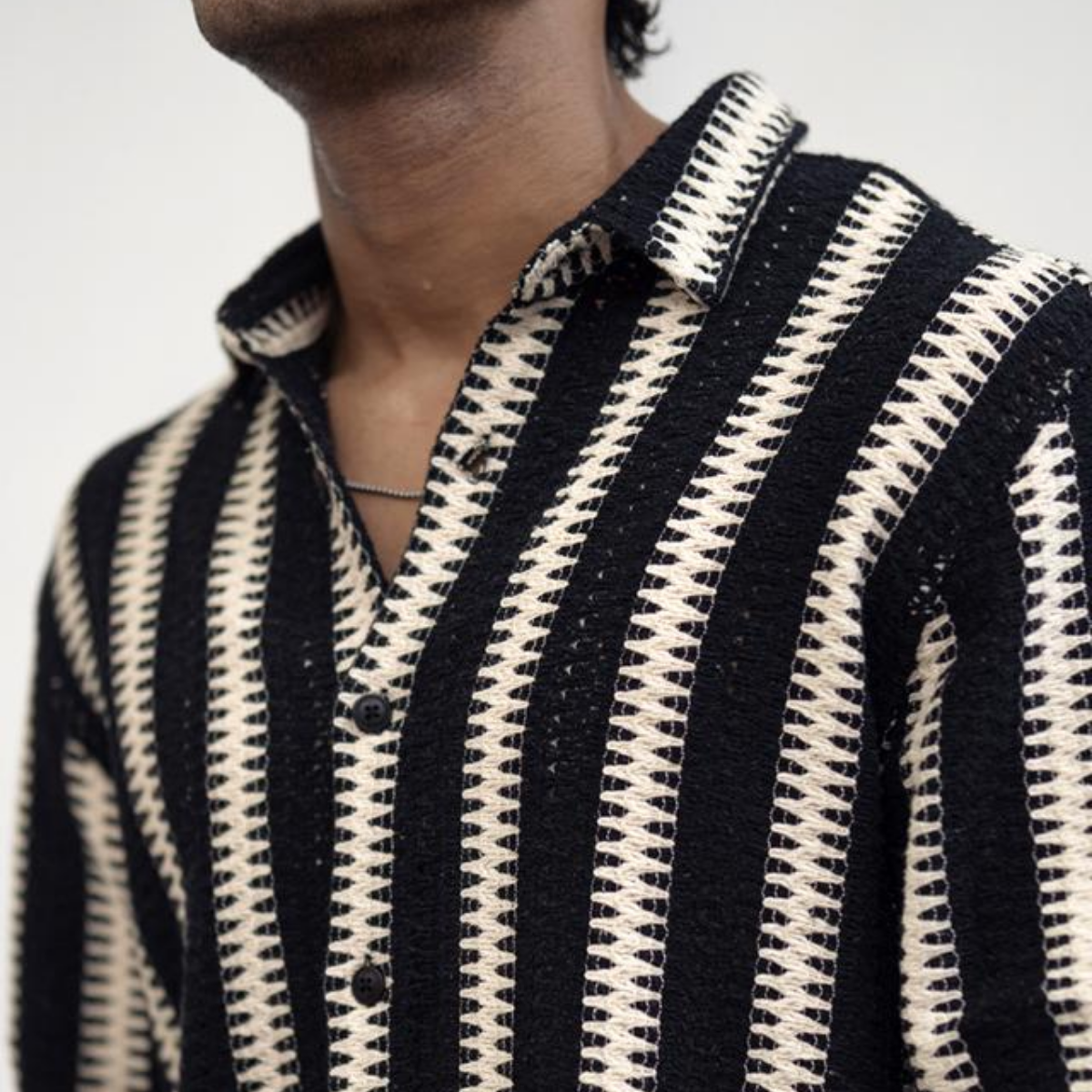 3 Pack Men's Crochet Shirts | Unique Patterns, Ultimate Comfort, Effortless Style| SC-07