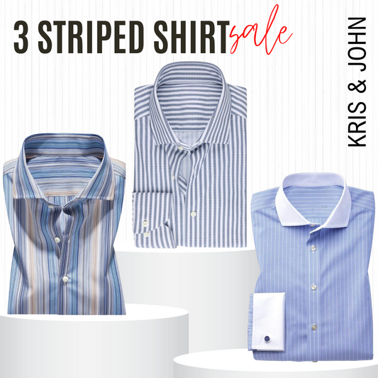 Classic Striped Shirt – Imported, 100% High Quality, Full/Half Sleeve with Pocket |SS-01