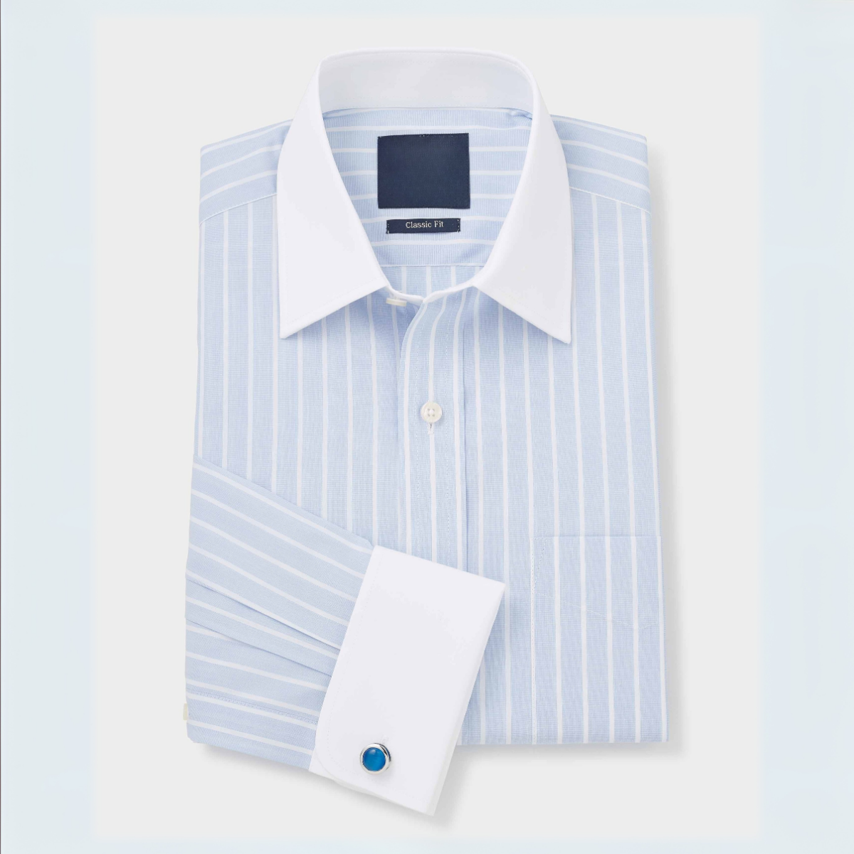 Classic Striped Shirt – Imported, 100% High Quality, Full/Half Sleeve with Pocket |SS-03