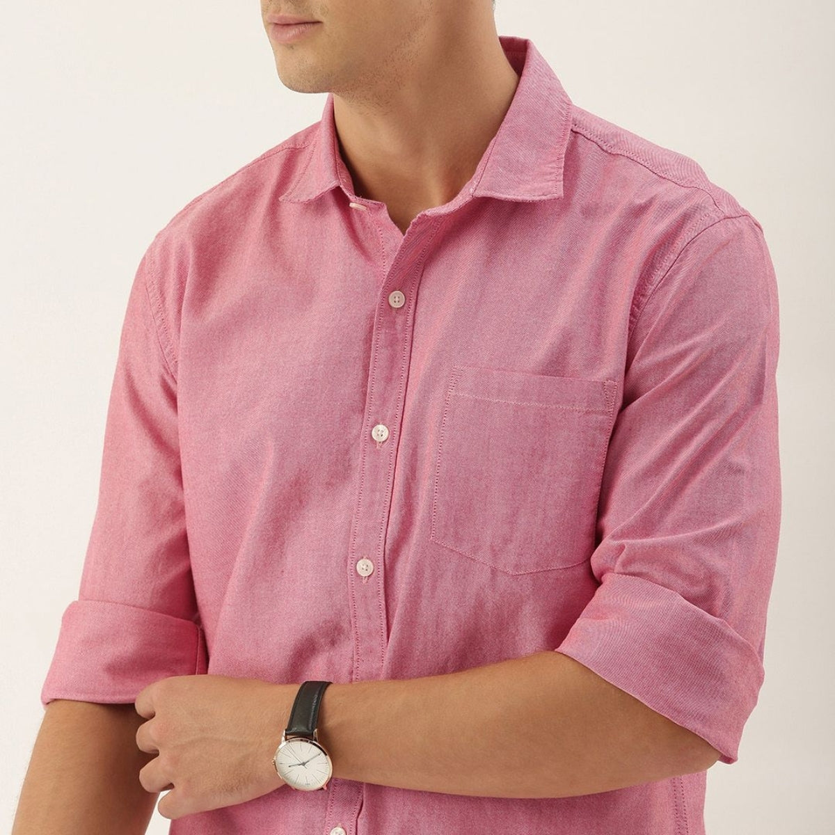 Combo Pack of 3 Menâ€™s Formal Shirts â€“ Stylish & Versatile Collection (Half & Full Sleeves, With/Without Pockets) (FS-50)