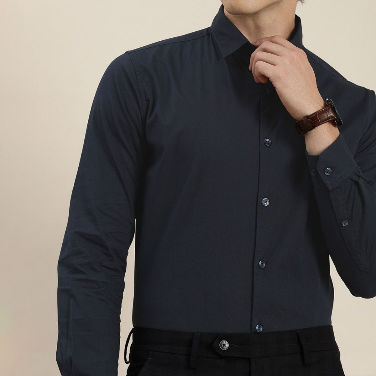Combo Pack of 3 Menâ€™s Formal Shirts â€“ Stylish & Versatile Collection (Half & Full Sleeves, With/Without Pockets) (FS-48)